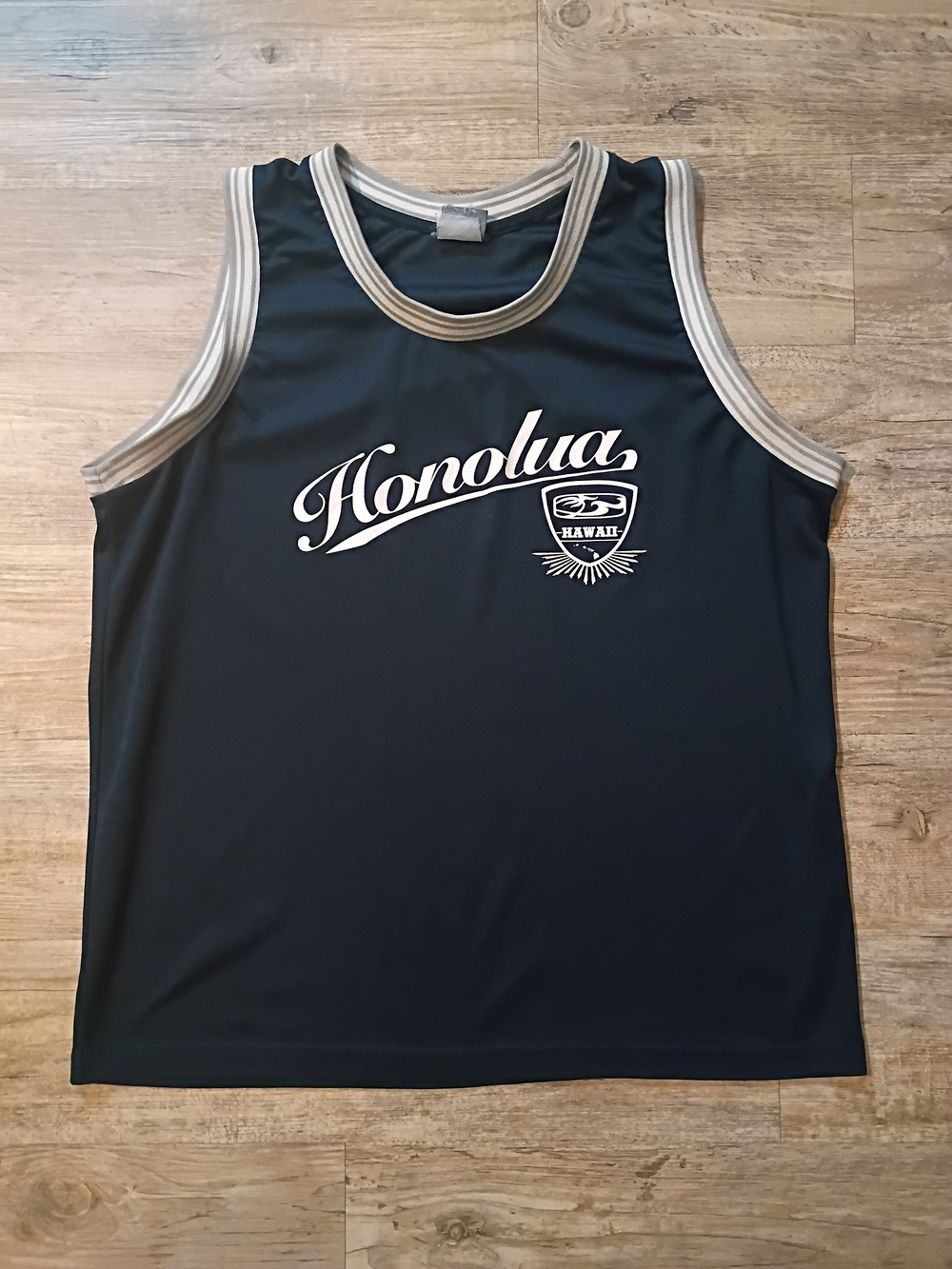 Hawaii Men's Navy Y2k Basketball Jersey